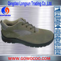 Grey Suede Leather Double Density PU Work Wear (GWPU-1024)